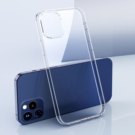 For iPhone 12 Pro Max Rock Early Series Transparent TPU Shockproof Protective Case(Transparent)-garmade.com