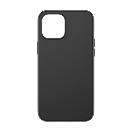 For iPhone 12 / 12 Pro ROCK Liquid Silicone Shockproof Protective Case(Black)-garmade.com