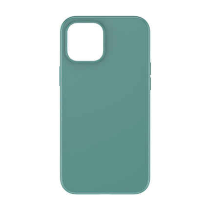 For iPhone 12 Pro Max ROCK Liquid Silicone Shockproof Protective Case(Green)-garmade.com