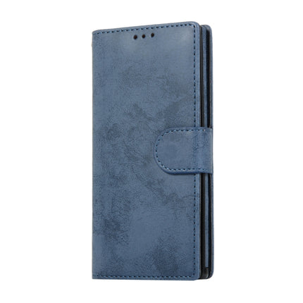 For Samsung Galaxy Note10 Retro 2 in 1 Detachable Magnetic Horizontal Flip TPU + PU Leather Case with Holder & Card Slots & Photo Frame & Wallet(Dark Blue)-garmade.com