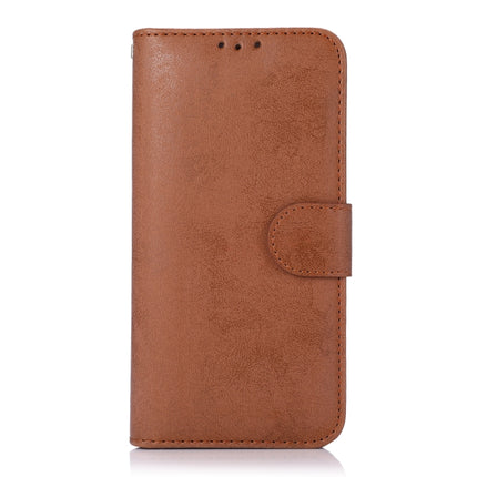 For Samsung Galaxy S20 Retro 2 in 1 Detachable Magnetic Horizontal Flip TPU + PU Leather Case with Holder & Card Slots & Photo Frame & Wallet(Brown)-garmade.com