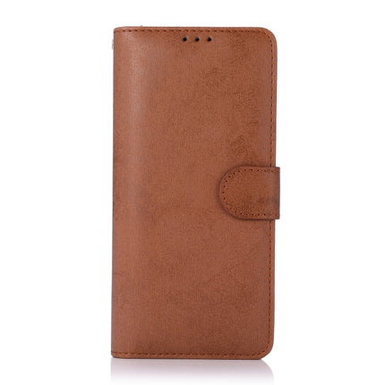 For Samsung Galaxy S20 Ultra Retro 2 in 1 Detachable Magnetic Horizontal Flip TPU + PU Leather Case with Holder & Card Slots & Photo Frame & Wallet(Brown)-garmade.com