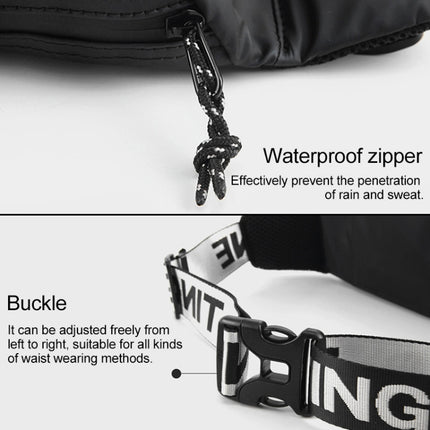 YIPINU YQM-D1 Multi-function Outdoor Fashion Mobile Phone Crossby Waist Bag Storage Chest Bag(Black)-garmade.com