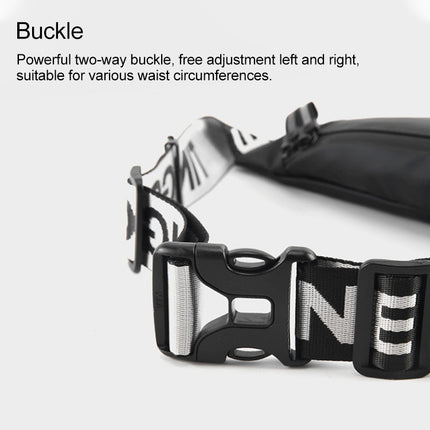 YIPINU YSU-D1 Outdoor Fashion Running Sport Waterproof Mobile Phone Crossby Waist Bag(Black)-garmade.com