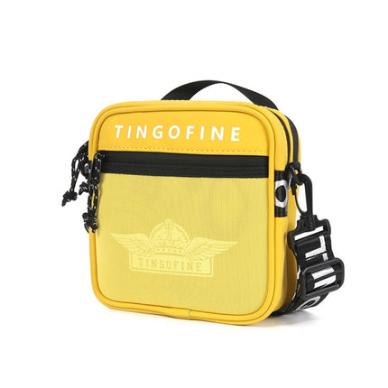 YIPINU YD8 Men Business Casual Waterproof Crossby Shoulder Storage Bag(Yellow)-garmade.com