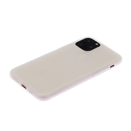 Shockproof Frosted TPU Protective Case For iPhone 12 / 12 Pro(Transparent White)-garmade.com