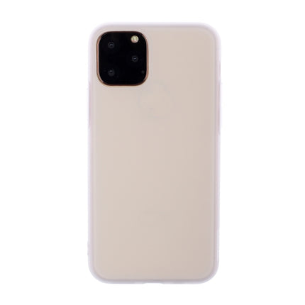 Shockproof Frosted TPU Protective Case For iPhone 12 Pro Max(Transparent White)-garmade.com