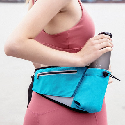 YIPINU YS20 Outdoor Sport Waterproof Double Layer Mobile Phone Storage Waist Bag Kettle Bag(Blue)-garmade.com