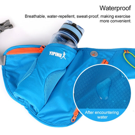 YIPINU YS9 Outdoor Cycling Mountaineering Sport Waterproof Mobile Phone Storage Waist Bag Kettle Bag(Blue)-garmade.com