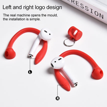 For AirPods 1 / 2 / AirPods Pro / Huawei FreeBuds 3 Wireless Earphones Silicone Anti-lost Lanyard Ear Hook(Mint Green)-garmade.com
