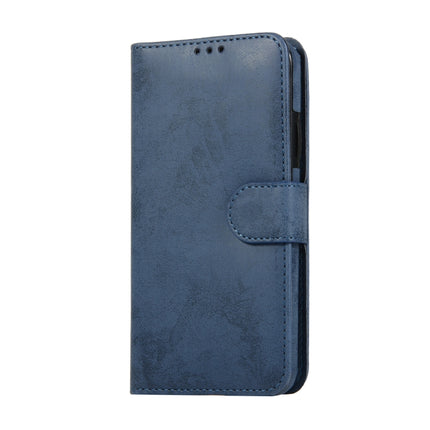 For iPhone 11 Pro KLT888-2 Retro 2 in 1 Detachable Magnetic Horizontal Flip TPU + PU Leather Case with Holder & Card Slots & Photo Frame & Wallet(Dark Blue)-garmade.com