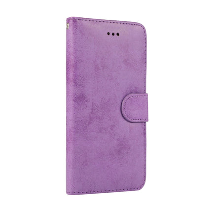 For iPhone 6 Plus KLT888-2 Retro 2 in 1 Detachable Magnetic Horizontal Flip TPU + PU Leather Case with Holder & Card Slots & Photo Frame & Wallet(Purple)-garmade.com
