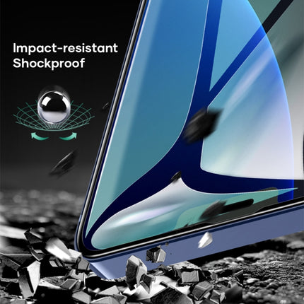 For iPhone 12 Pro Max ROCK 2.5D Green Light Eye Protection Anti-blue Light Full Screen Tempered Glass Film-garmade.com