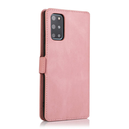For Samsung Galaxy S20 Plus 5G Retro Magnetic Closing Clasp Horizontal Flip Leather Case with Holder & Card Slots & Photo Frame & Wallet(Rose Gold)-garmade.com