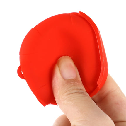Anti-fall Silicone Earphone Protective Case with Hook For Samsung Galaxy Buds Live/ Buds2 / Buds Pro / Buds2 Pro (Red)-garmade.com