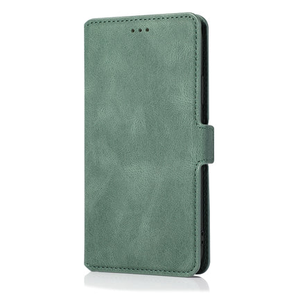 For iPhone 11 Retro Magnetic Closing Clasp Horizontal Flip Leather Case with Holder & Card Slots & Photo Frame & Wallet(Green)-garmade.com