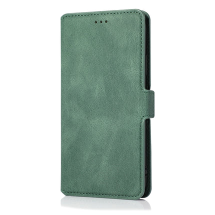 For iPhone 11 Pro Retro Magnetic Closing Clasp Horizontal Flip Leather Case with Holder & Card Slots & Photo Frame & Wallet(Green)-garmade.com