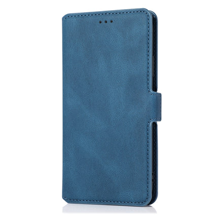 For iPhone 11 Pro Retro Magnetic Closing Clasp Horizontal Flip Leather Case with Holder & Card Slots & Photo Frame & Wallet(Navy Blue)-garmade.com
