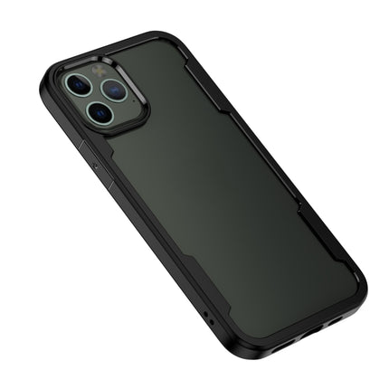 For iPhone 12 Pro Max Freelander Shockproof TPU + PC Case(Black)-garmade.com