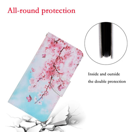 For Samsung Galaxy S20 Plus Coloured Drawing Pattern Horizontal Flip PU Leather Case with Holder & Card Slots & Wallet & Lanyard(Cherry Blossoms)-garmade.com