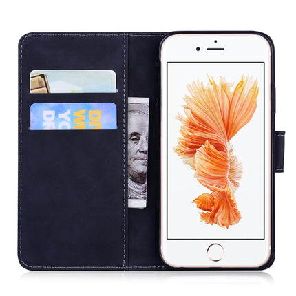 For iPhone 6s / 6 Tiger Embossing Pattern Horizontal Flip Leather Case with Holder & Card Slots & Wallet(Black)-garmade.com