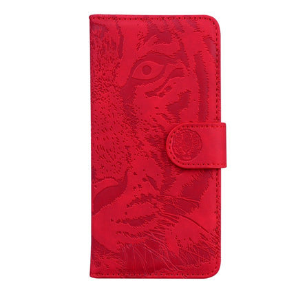 For iPhone 6s / 6 Tiger Embossing Pattern Horizontal Flip Leather Case with Holder & Card Slots & Wallet(Red)-garmade.com
