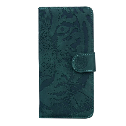 For iPhone 6s Plus / 6 Plus Tiger Embossing Pattern Horizontal Flip Leather Case with Holder & Card Slots & Wallet(Green)-garmade.com