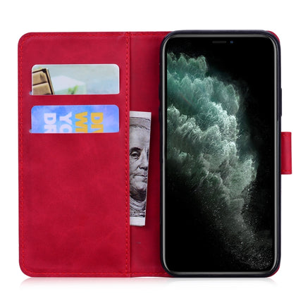 For iPhone 11 Pro Tiger Embossing Pattern Horizontal Flip Leather Case with Holder & Card Slots & Wallet(Red)-garmade.com