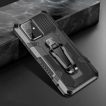 For Samsung Galaxy S20 Ultra Machine Armor Warrior Shockproof PC + TPU Protective Case(Black)-garmade.com