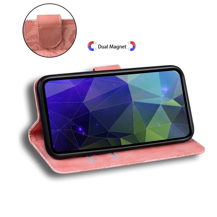 For Samsung Galaxy S20 Tiger Embossing Pattern Horizontal Flip Leather Case with Holder & Card Slots & Wallet(Pink)-garmade.com