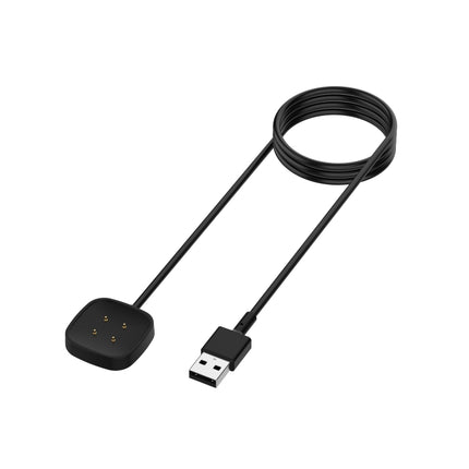 For Fitbit Versa 3 / Fitbit Sense Smart Watch Portable Magnetic Cradle Charger USB Charging Cable, Length:1m-garmade.com