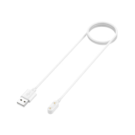 For Huawei Honor Watch ES / Huawei 4X Smart Watch Portable Magnetic Cradle Charger USB Charging Cable, Length:1m(White)-garmade.com