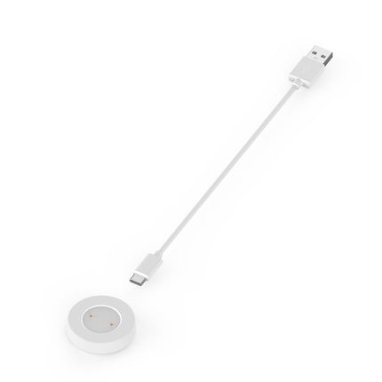 For Huawei Honor Watch GS Pro Smart Watch Portable Split Charger USB Charging Cable, Length:1m(White)-garmade.com