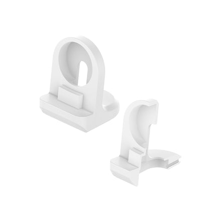 For Huawei Honor Watch GS Pro Watch Charging Stand Base Cradle Silicone Holder, without Cable(White)-garmade.com