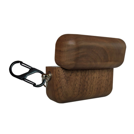 Wooden Earphone Protective Case For AirPods Pro(Black Walnut)-garmade.com