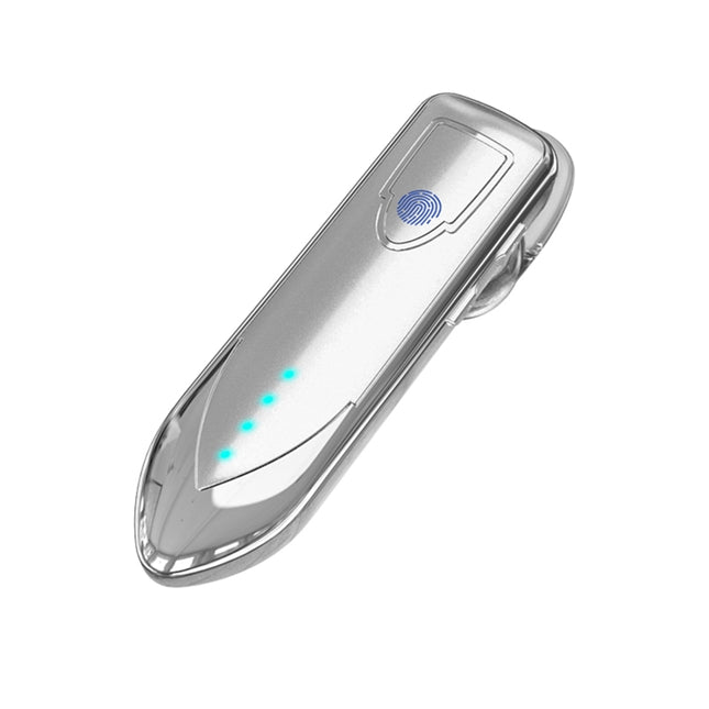 ME-3 Bluetooth 5.0 Business Style Touch Switch Bluetooth Earphone(Silver)-garmade.com