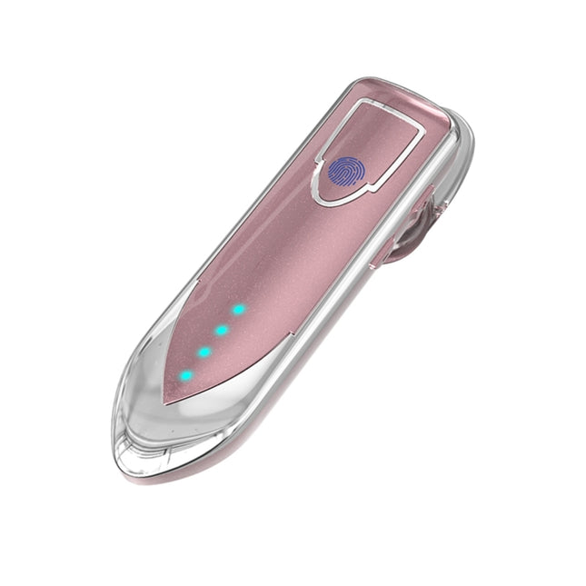 ME-3 Bluetooth 5.0 Business Style Touch Switch Bluetooth Earphone(Pink)-garmade.com