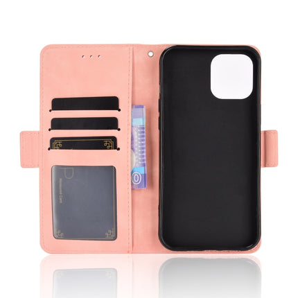 Multiple Card Slots Horizontal Flip Leather Case with Holder & Wallet for iPhone 12 mini(Pink)-garmade.com