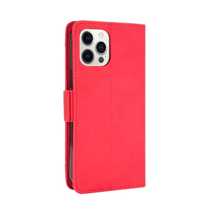 Multiple Card Slots Horizontal Flip Leather Case with Holder & Wallet for iPhone 12 / 12 Pro(Red)-garmade.com