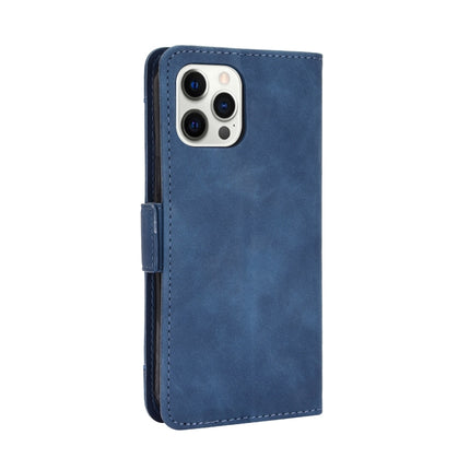Multiple Card Slots Horizontal Flip Leather Case with Holder & Wallet for iPhone 12 / 12 Pro(Blue)-garmade.com