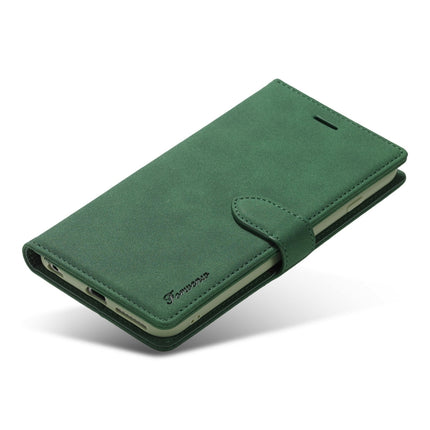 For iPhone 6 Plus / 6s Plus Forwenw F1 Series Matte Strong Magnetism Horizontal Flip Leather Case with Holder & Card Slots & Wallet & Photo Frame(Green)-garmade.com