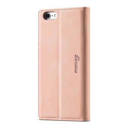 For iPhone 6 / 6s Forwenw F1 Series Matte Strong Magnetism Horizontal Flip Leather Case with Holder & Card Slots & Wallet & Photo Frame(Rose Gold)-garmade.com