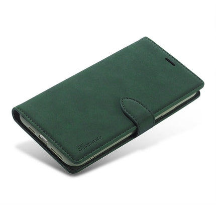 For iPhone 11 Pro Forwenw F1 Series Matte Strong Magnetism Horizontal Flip Leather Case with Holder & Card Slots & Wallet & Photo Frame(Green)-garmade.com