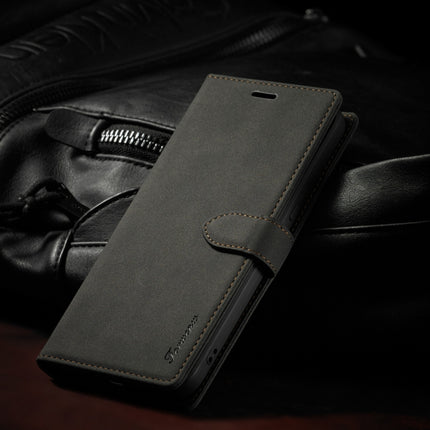 Pro Forwenw F1 Series Matte Strong Magnetism Horizontal Flip Leather Case with Holder & Card Slots & Wallet & Photo Frame(Black)-garmade.com