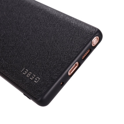 For Samsung Galaxy Note 20 GEBEI Full-coverage Shockproof Leather Protective Case(Black)-garmade.com