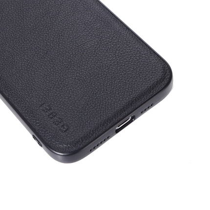 GEBEI Full-coverage Shockproof Leather Protective Case For iPhone 12 Pro Max(Black)-garmade.com