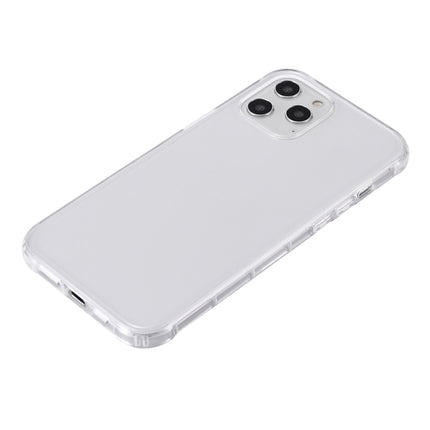 GEBEI Plating TPU Shockproof Protective Case For iPhone 12 Pro Max(Transparent)-garmade.com