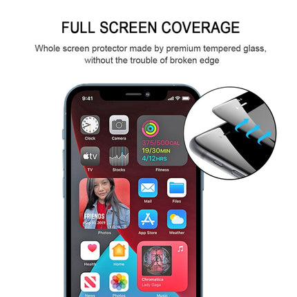 Full Glue Full Screen Tempered Glass Film For iPhone 12 Pro Max-garmade.com