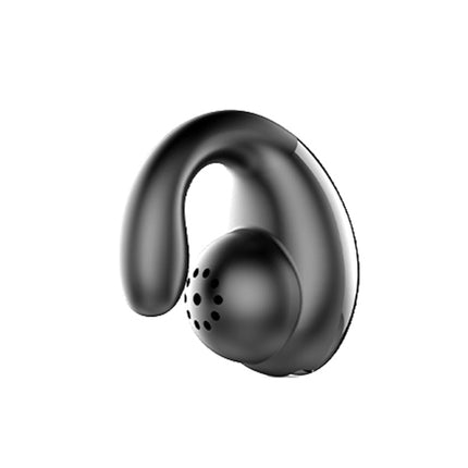 YX08 Ultra-light Ear-hook Wireless V5.0 Bluetooth Earphones Ear Clip Stereo Bluetooth Headset with Mic(Grey)-garmade.com