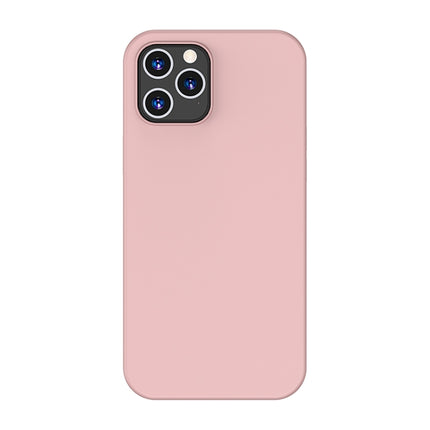 TOTUDESIGN AA-148 Brilliant Series Shockproof Liquid Silicone Protective Case For iPhone 12 / 12 Pro(Pink)-garmade.com